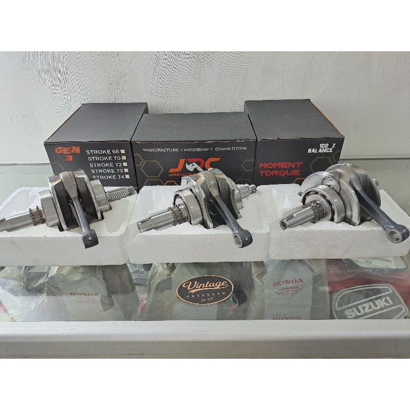 Askruk Kruk As Tiger Megapro Gl Cb Langkah 68 70 JRC Japan Racing Competition 100% Balance Full Tors