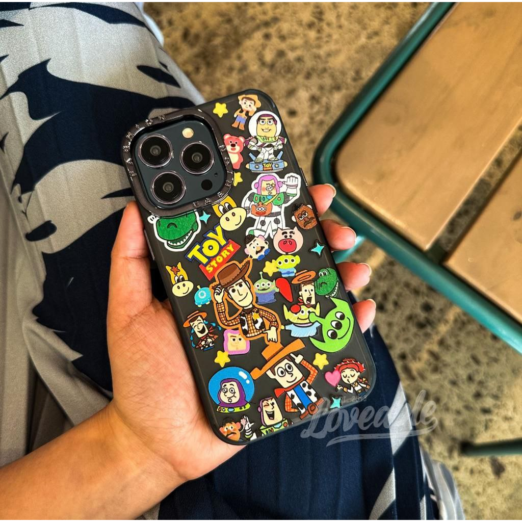 Electro skin character with chrome camera case for iphone 14 - 14 promax