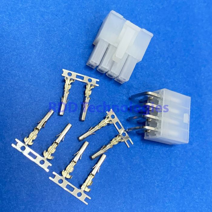 Satu Set Connector Molex 5557 2x4 Pin