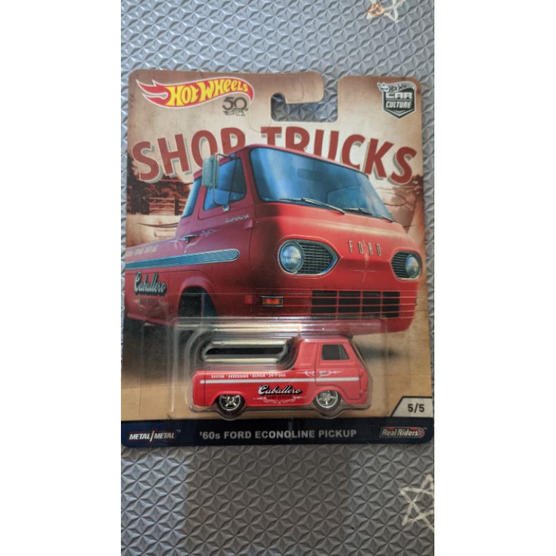 hot wheels 60 ford econoline pickup