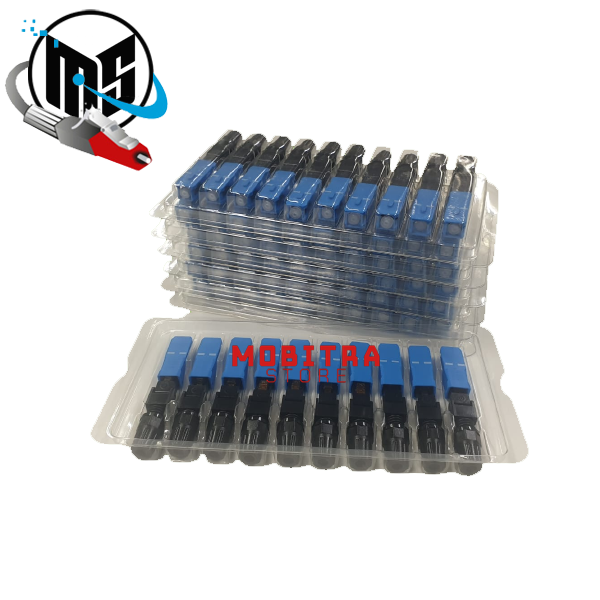 Fast Connector SC UPC Fiber Optic SC/UPC FTTH 100 Pcs