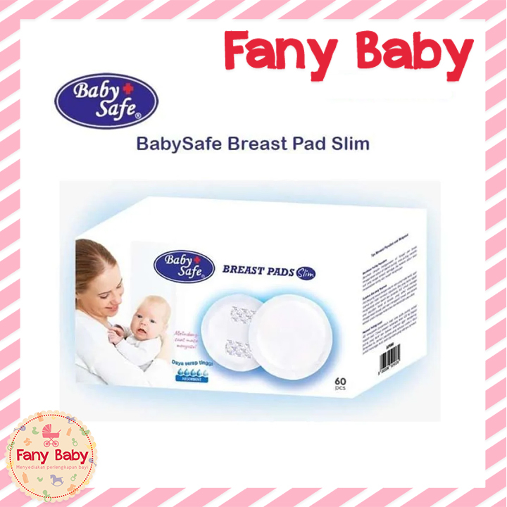 BABY SAFE BREAST PADS SLIM 60 PCS / BPS60