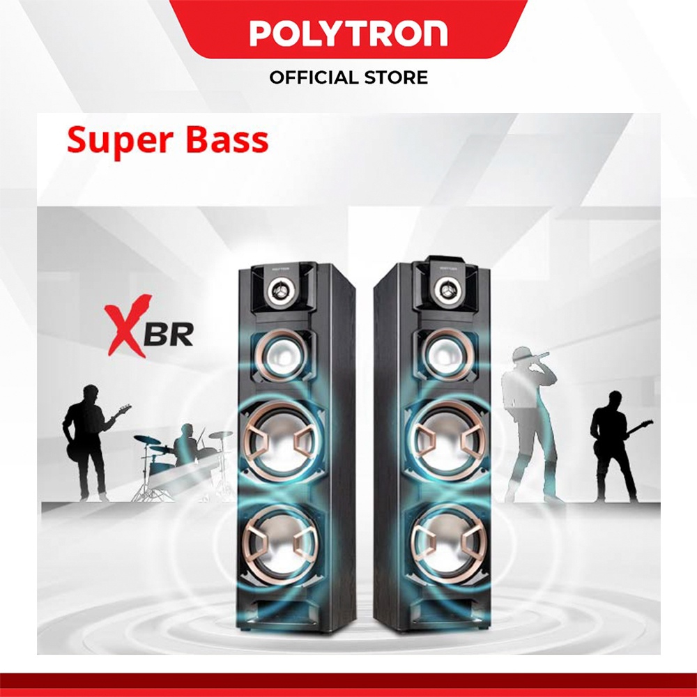 Speaker Active Bluetooth Polytron PAS 8E28