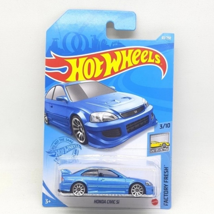 Mobil Hotwheels Hot Wheels Diecast  Honda Civic SI blue 2021