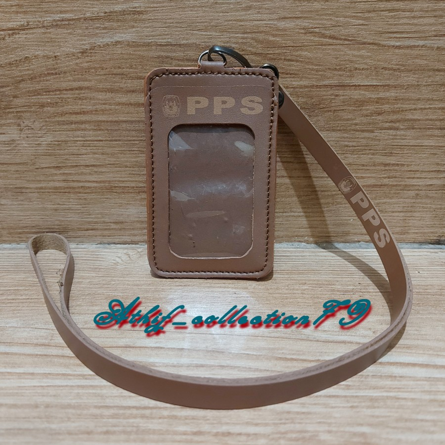 

Holder Id Card PPS / Kalung Id Card PPS Cokelat Muda