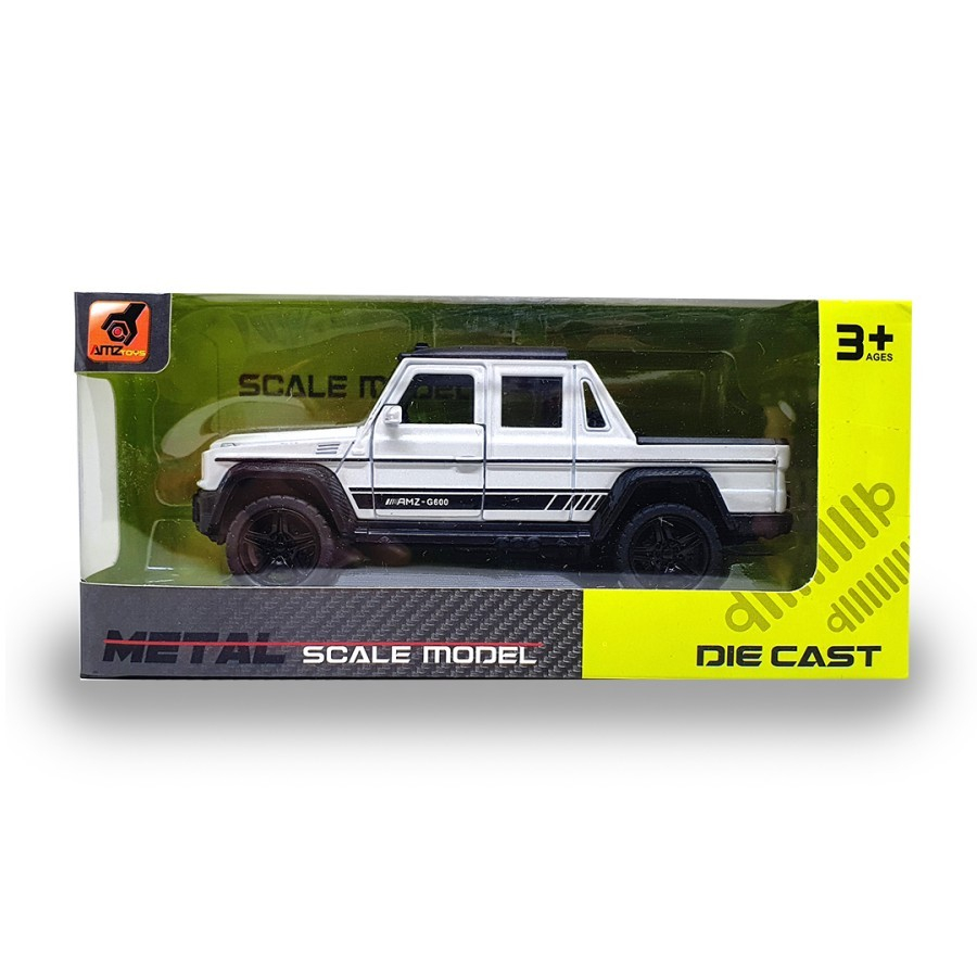 Diecast Mobil Metal Scale Model Pullback Musik &amp; Lampu