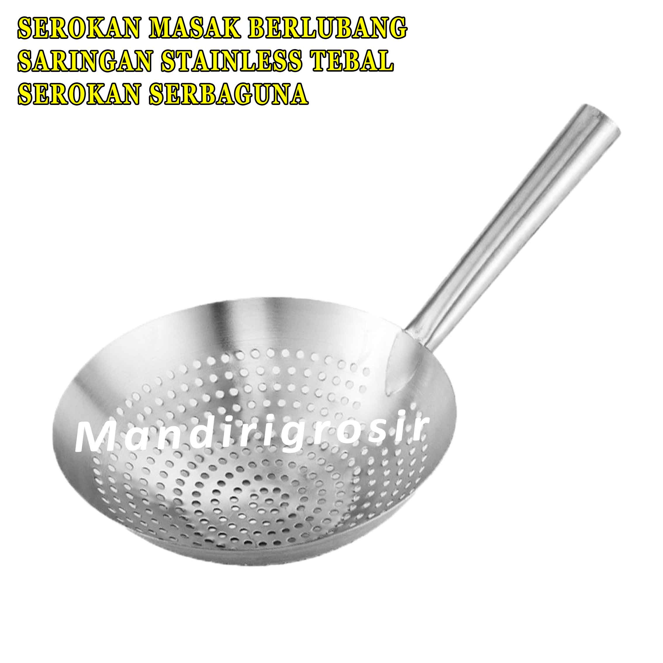 Saringan Masakan* Serokan Lubang* Saringan Stainless* Saringan 28cm