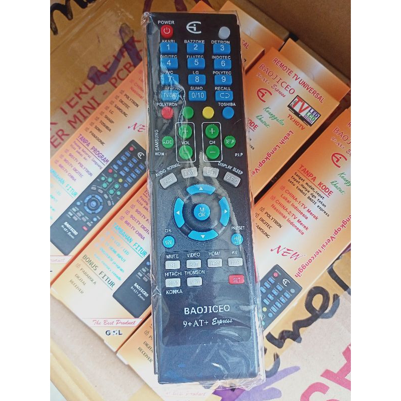 REMOT TV LED,LCD MULTI UNIVERSAL BAOJI