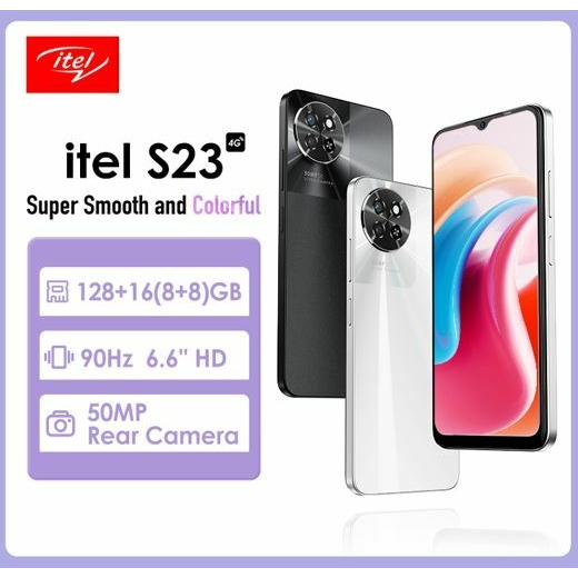 ITEL S23 [8GB+8GB]+128GB Garansi Resmi 1 Tahun