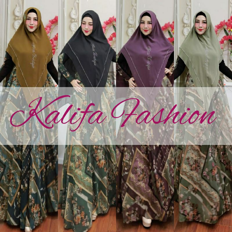 Naura Syar’i by Fazza Boutique / Gamis Set Syar'i / Gamis Pesta Mewah / Dress Syar'i Terbaru / Gamis