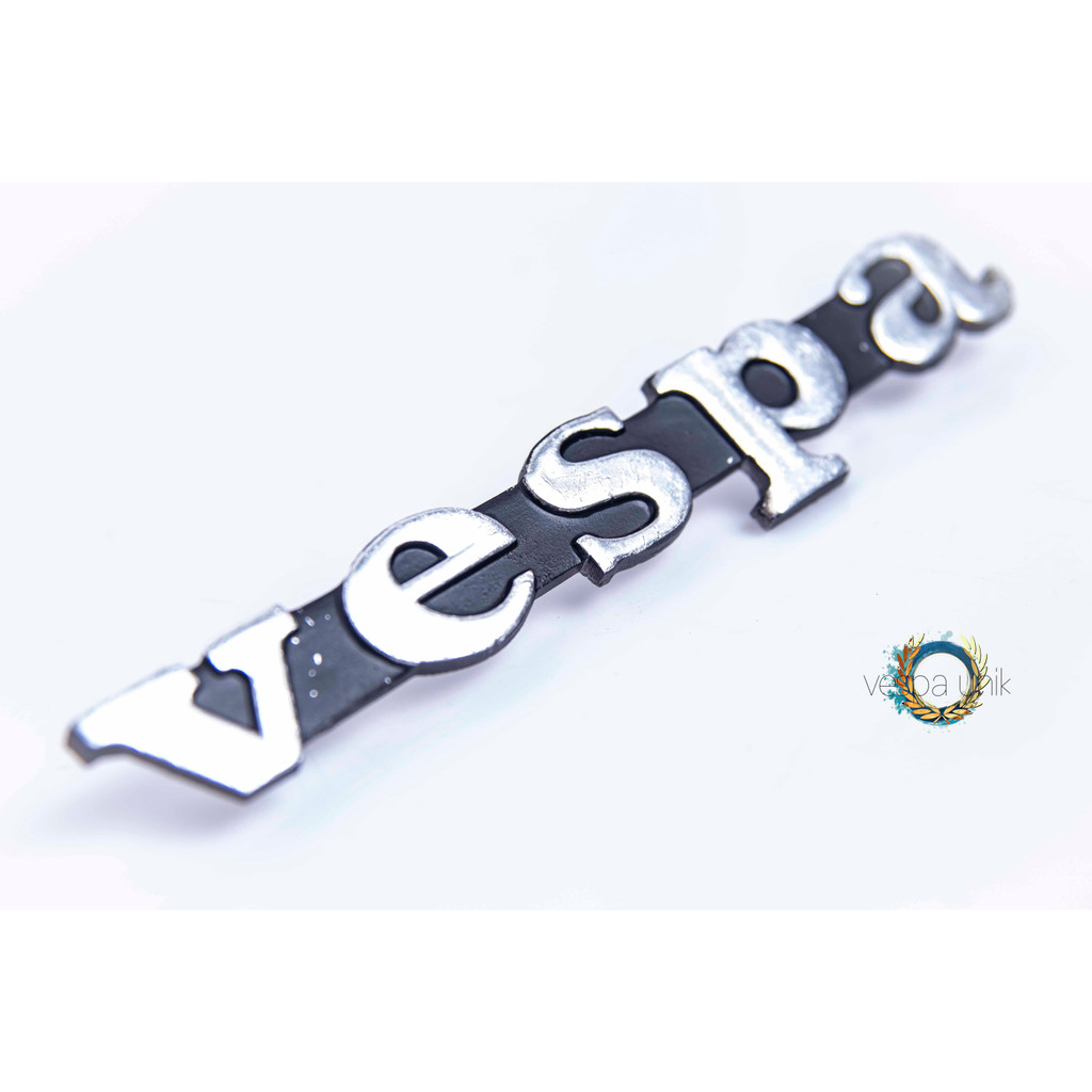 Emblem Vespa Balok Timbul Vespa PX Exclusive2 Excel