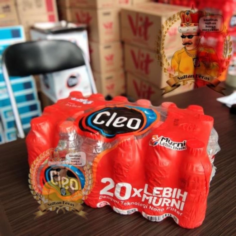 

Air Mineral Cleo Botol 220ml