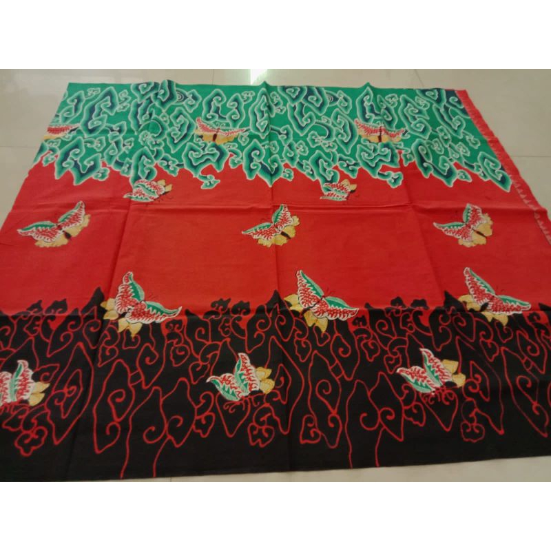 KAIN BATIK CIREBON TRUSMI BATIK FARIZA KATUN TULIS MEGA MENDUNG BANGAU KUPU KEMEJA PRIA WANITA