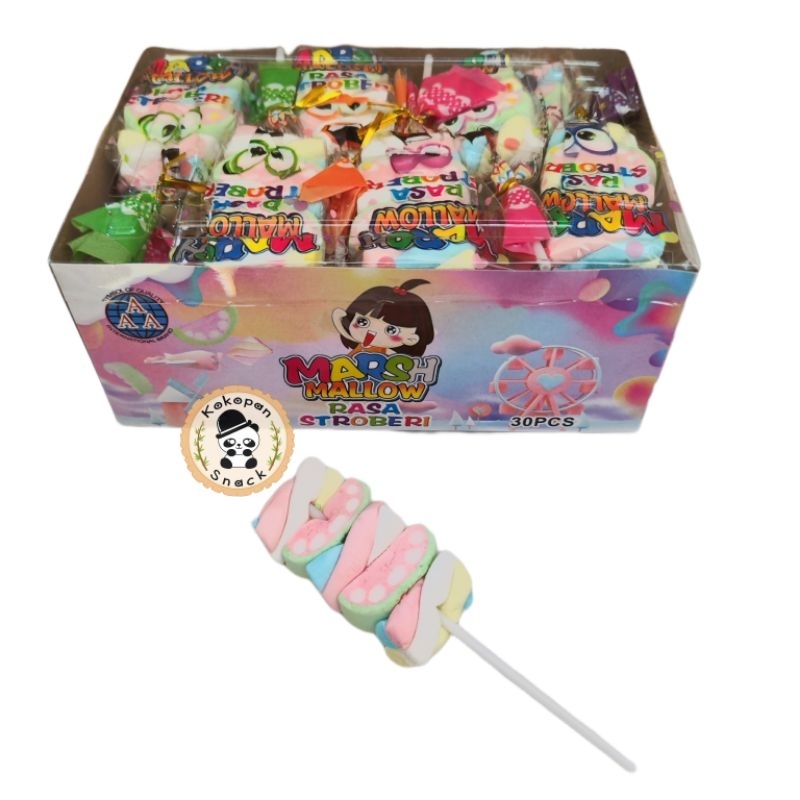 AAA MARSHMALLOW SEMANGKA BOX ISI 30