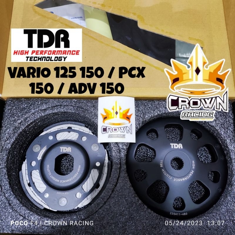 Mangkok Kampas Ganda Kopling TDR Vario 125 150 160 / PCX 150 160 / ADV 150 160