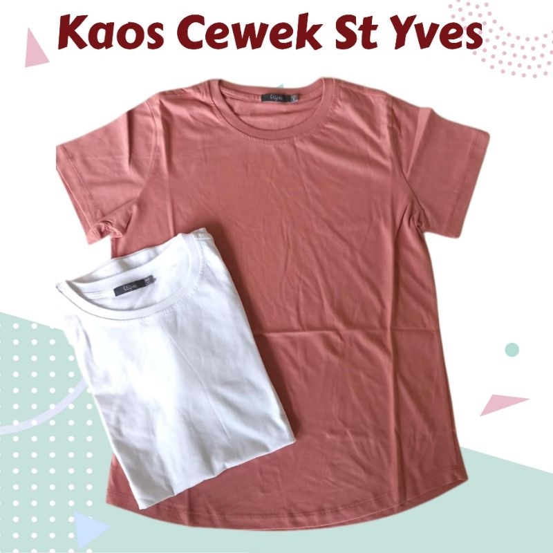 ST YVES KAOS CEWEK