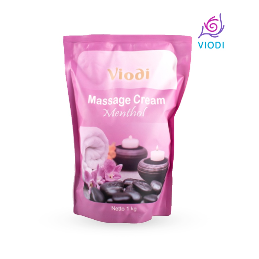 VIODI MASSAGE CREAM KRIM PIJAT KILOAN PERAWATAN TUBUH (MENTHOL) 1KG