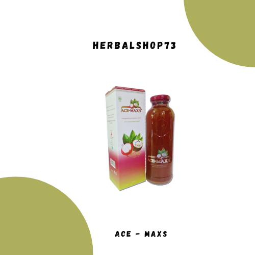 

Ace Maxs / AceMaxs / Ace max's / Acemax's Kulit Manggis + Daun Sirsak