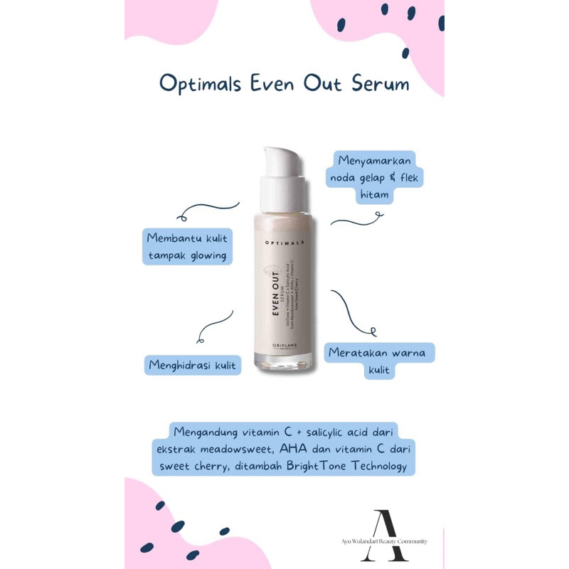 Serum Optimal All Skin Types Even Out