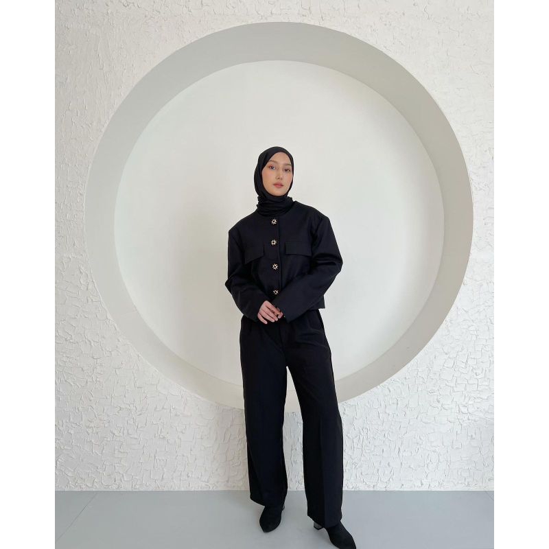 TRICK & TRICKY COCO BLAZER BLACK