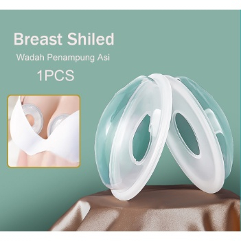 1pcs Wadah Penampung Asi Silikon / Breastpad Saver Shield / Breast Milk Collector