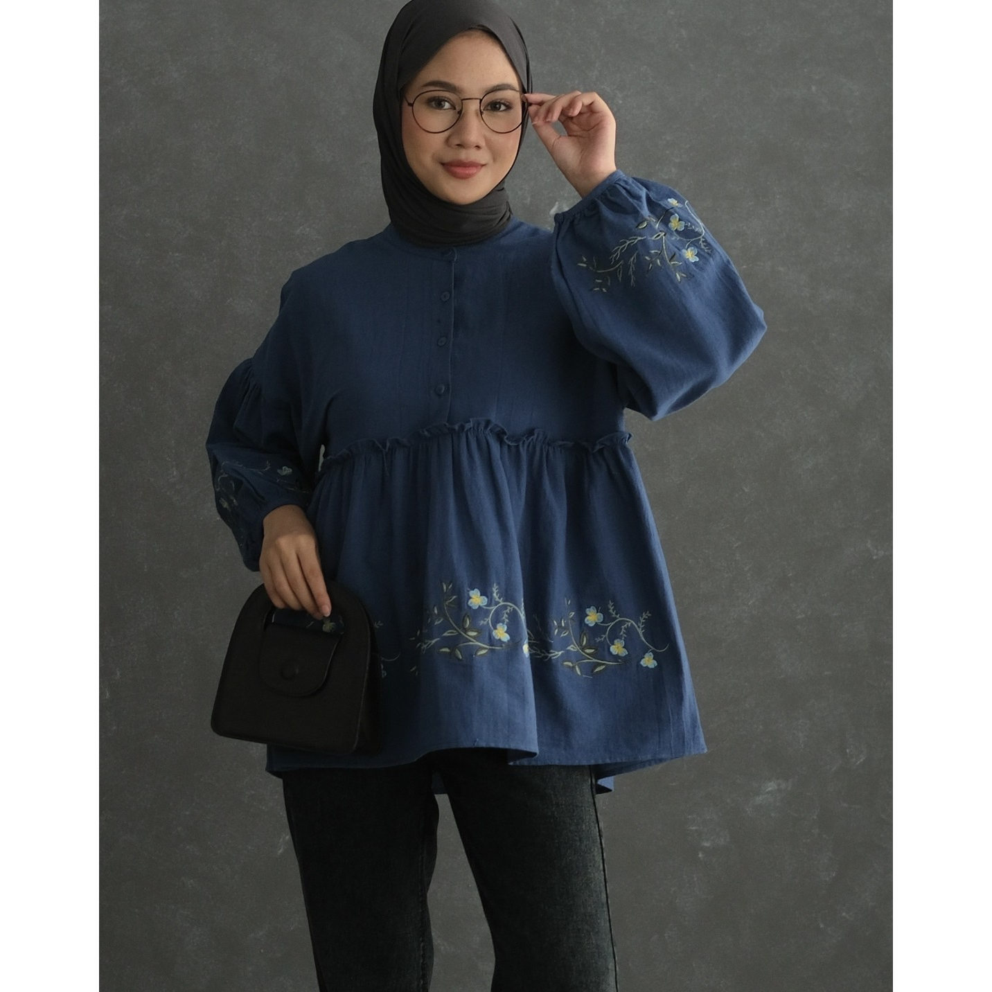 Myrubylicious BATIFA LONGSLEEVE KODE NN1963  | BLOUSE | BLOUSE WANITA | BLOUSE LENGAN PANJANG