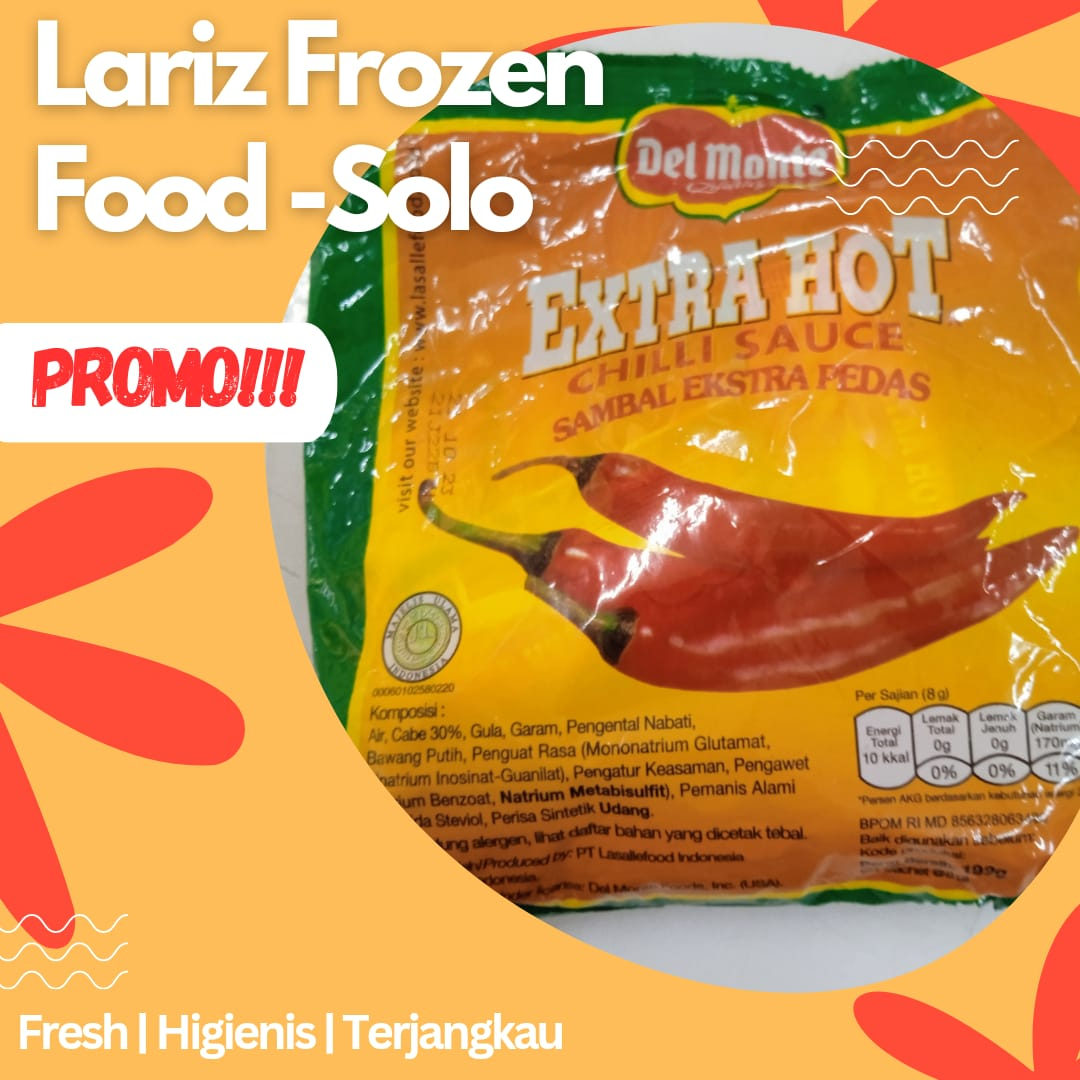 

Delmonte Saos Extra Hot Sachet 192 gram