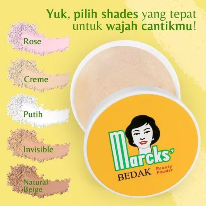 Marcks Bedak Tabur (40gr x 6 Pcs)