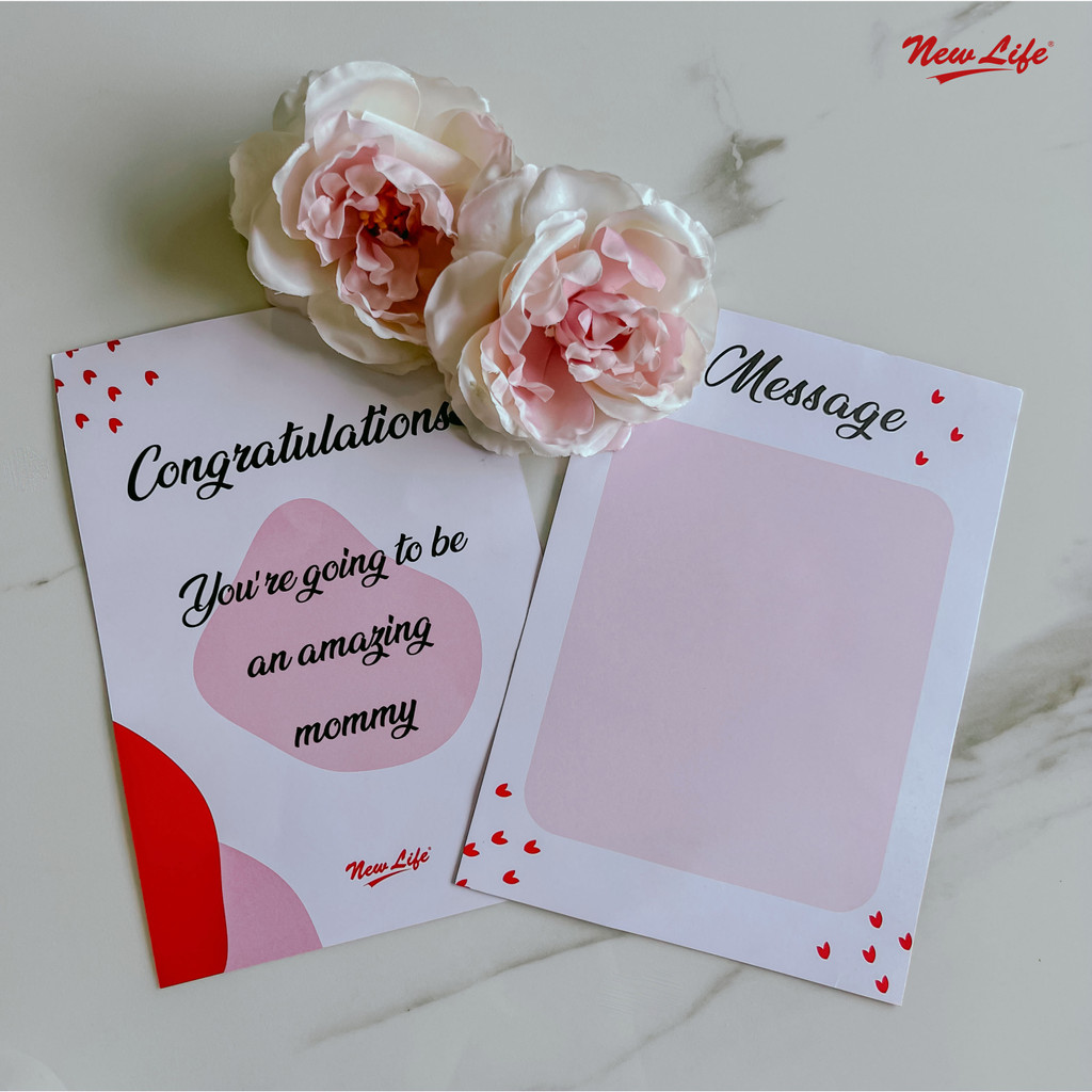 

New Life Greeting Card Personal Card Kartu Ucapan untuk gift