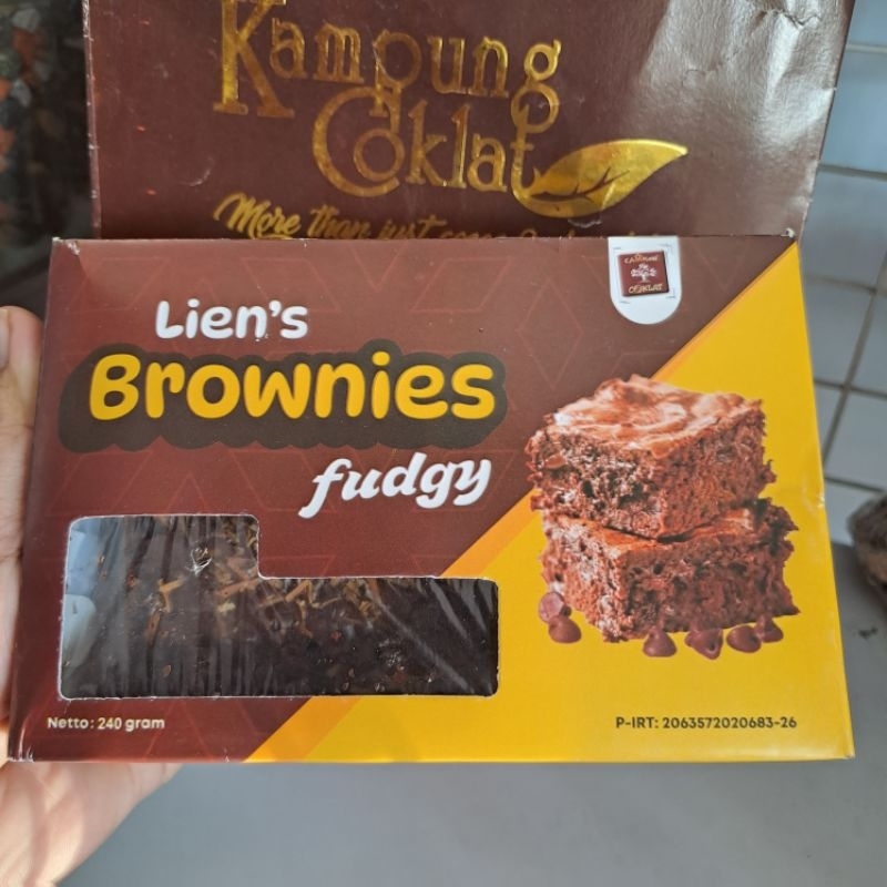 

Brownies Fudgy 240 gr Kampung coklat
