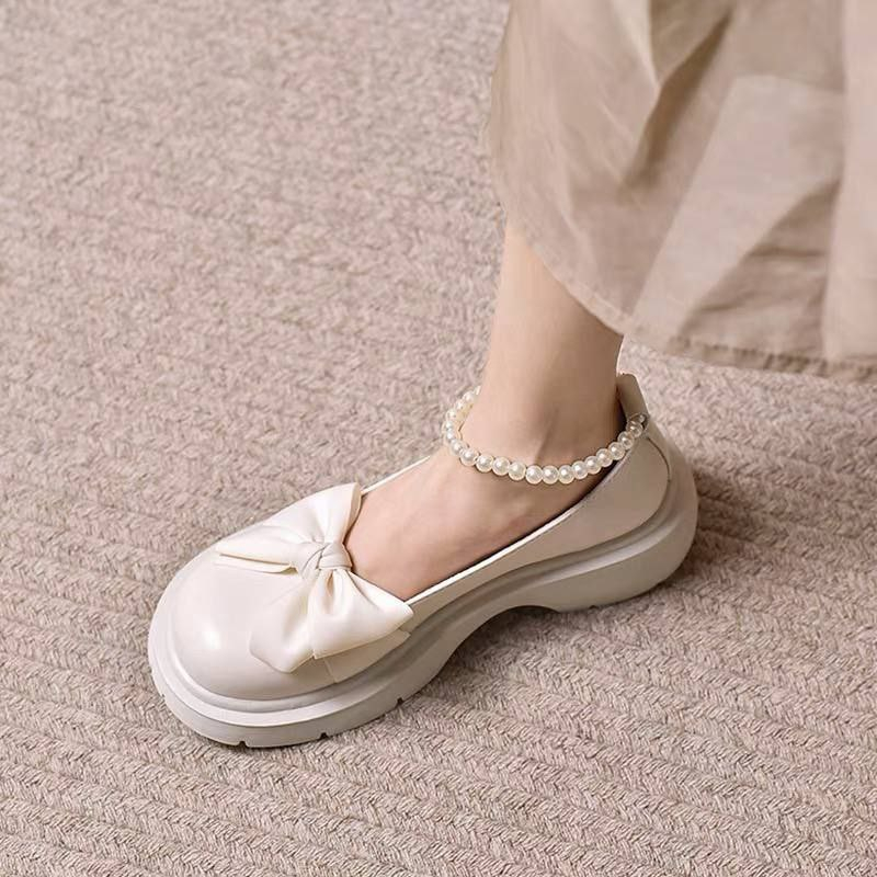 DDS21483 Sepatu Wanita Fashion Import Docmart Korean Dengan Mutiara Ready Jakarta Bisa COD (WIth Box)