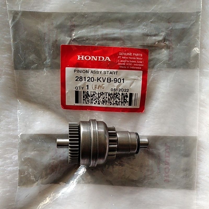 Pinion granat assy stater vario beat karbu beat fi vario 110 fi scoopy Spacey 28120KVB901 ori AHM