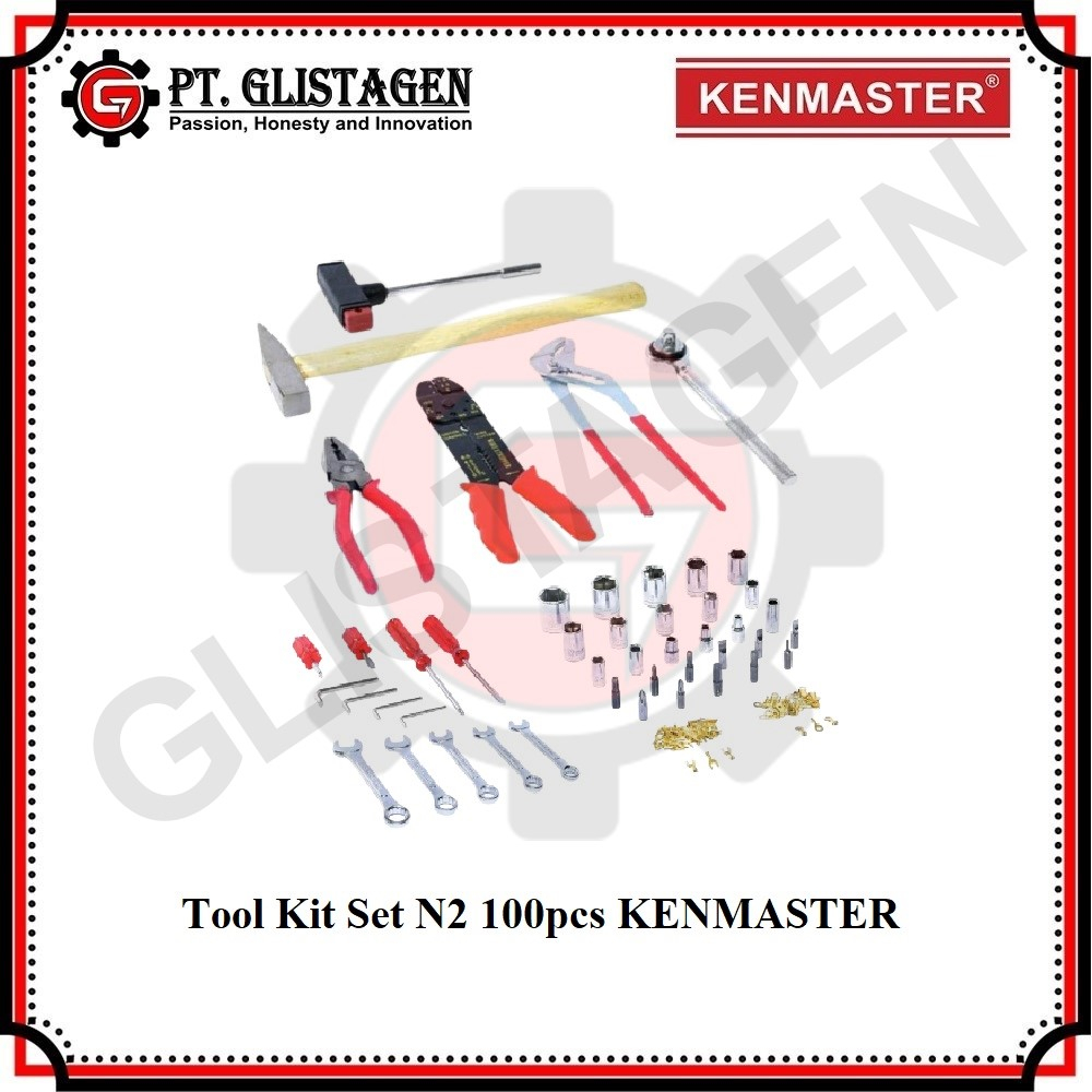 KENMASTER N2 Tool Kit Set 100pcs / Toolkit Toolbox / Hand Toolset