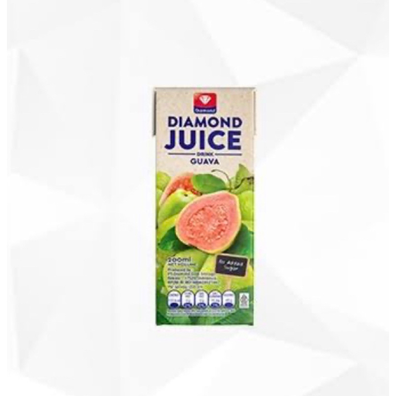 

Diamond juice 200ml Guava
