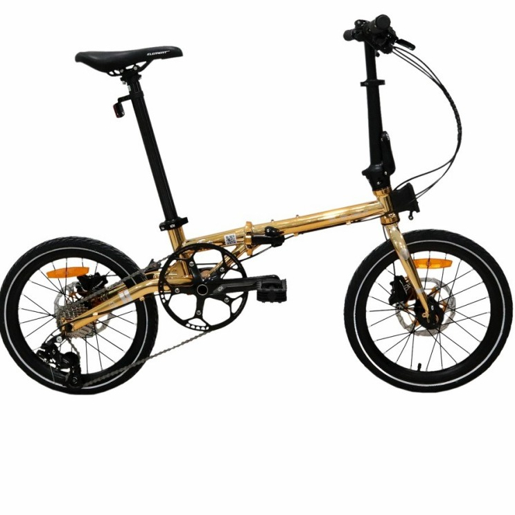Sepeda lipat troy 16 inc element 10 speed rem oli hidrolik limited edition NEW