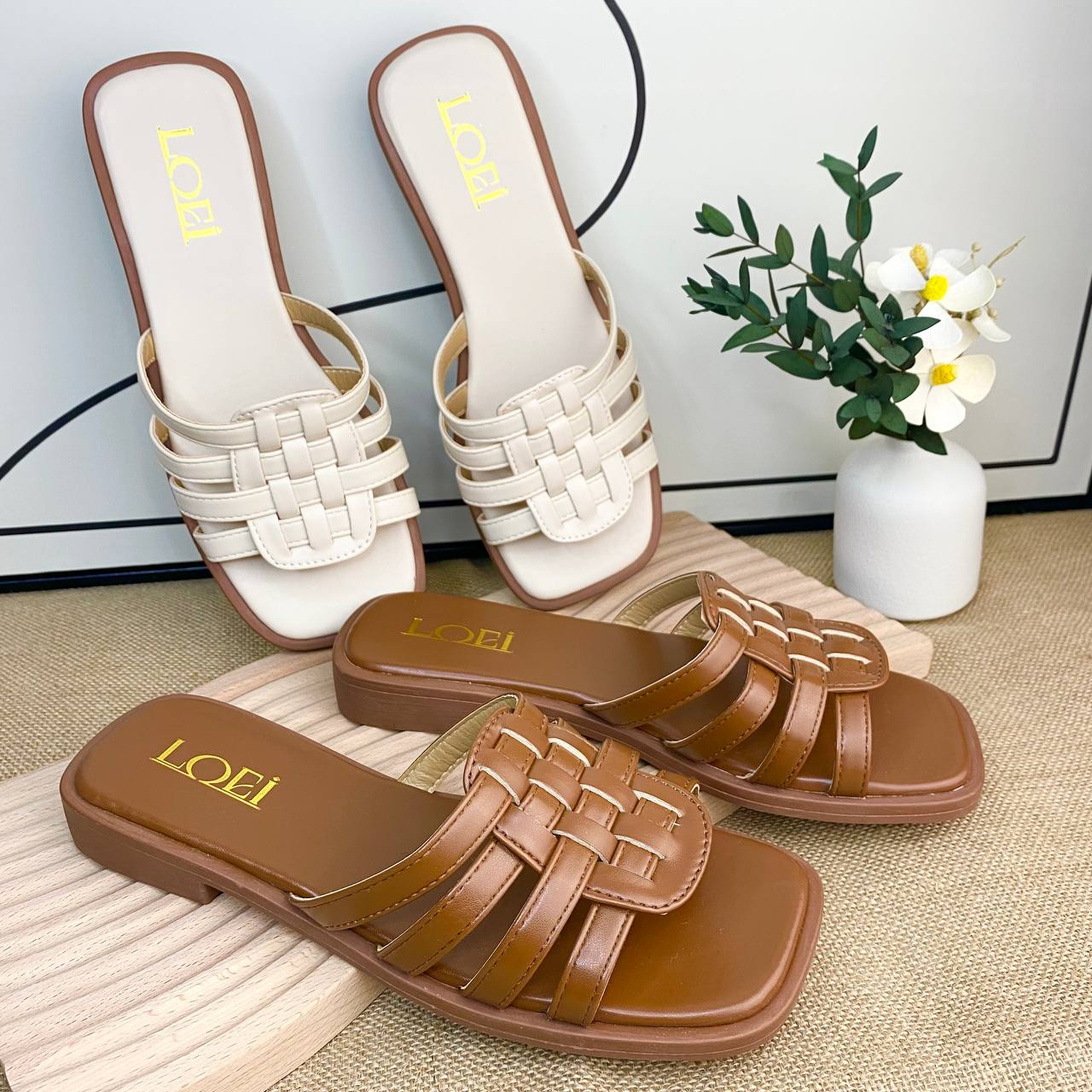 21093 Sandal Wanita Murah Sendal Teplek Import