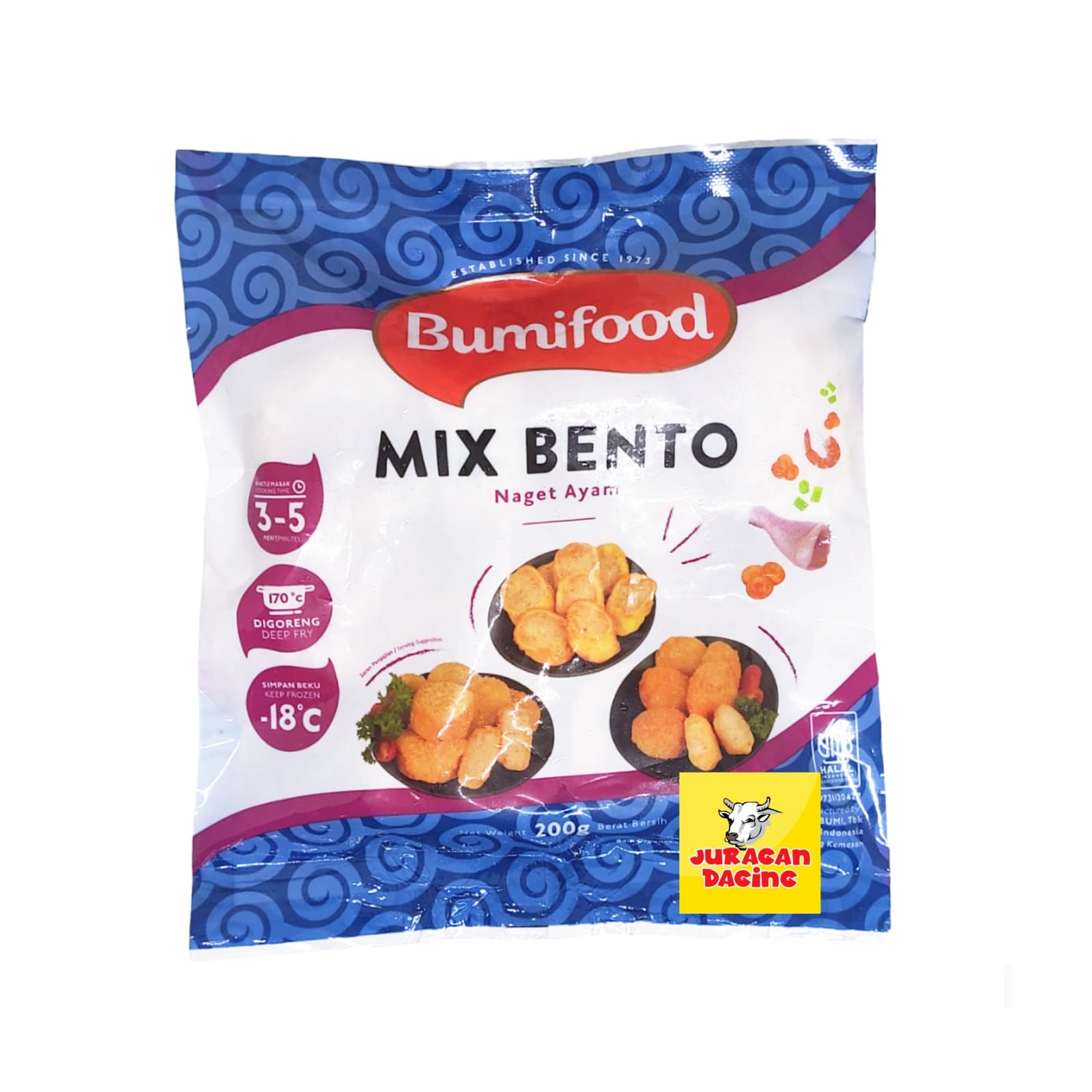 

Bumifood Mix Bento 200gr