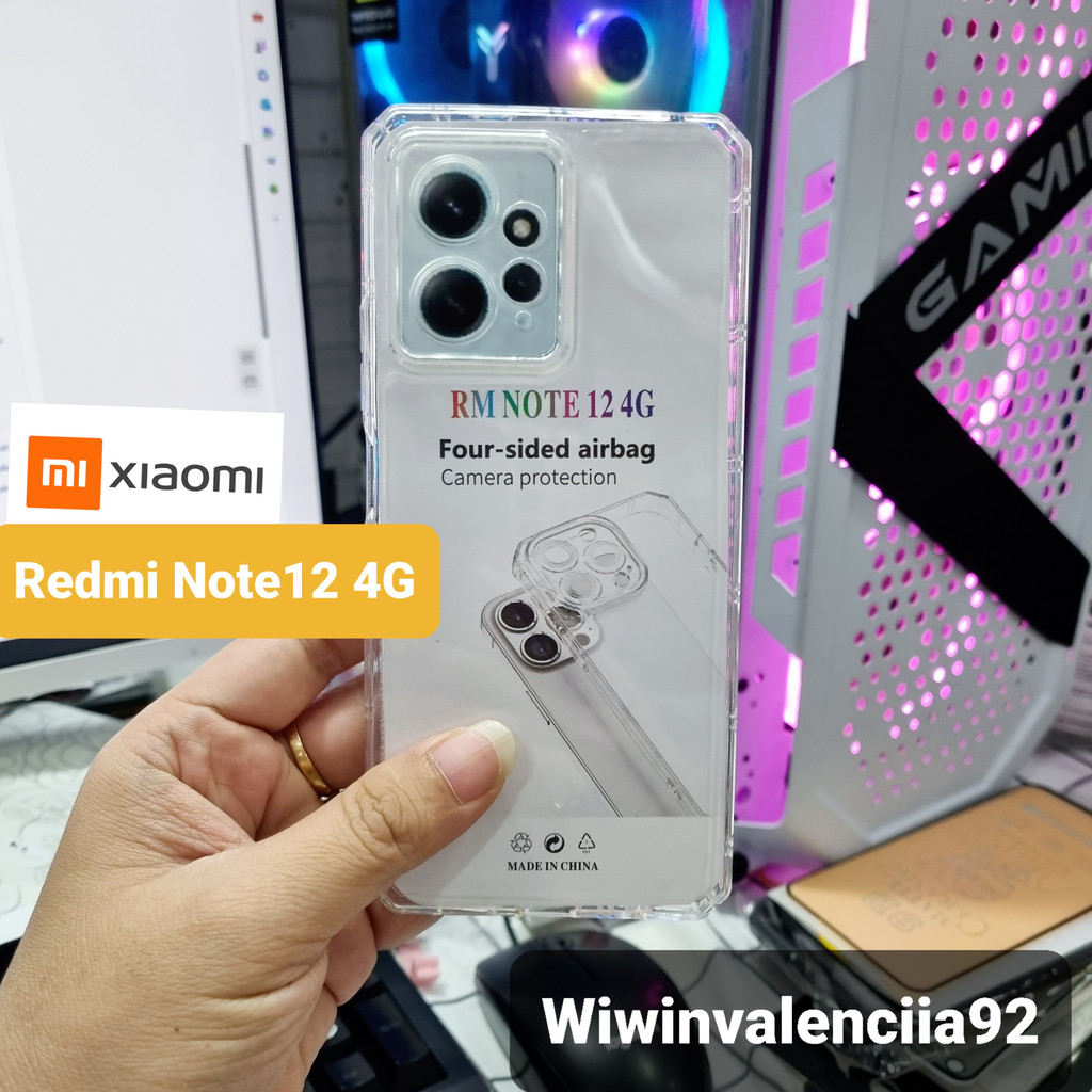 BARU TPU TEBAL [ Case KOTAK ] Xiaomi Redmi Note 12 12Pro POCO X5 5G Softcase Bening Crack/Soft Casing AirBag Anti Fall Protecth Camera/Silikon-Silicon-Silicone Glossy Transparent-Transparan Bumper KINGKONG HD SQUARE EDGE CLEAR Galaxy Original ORI Murah 5G