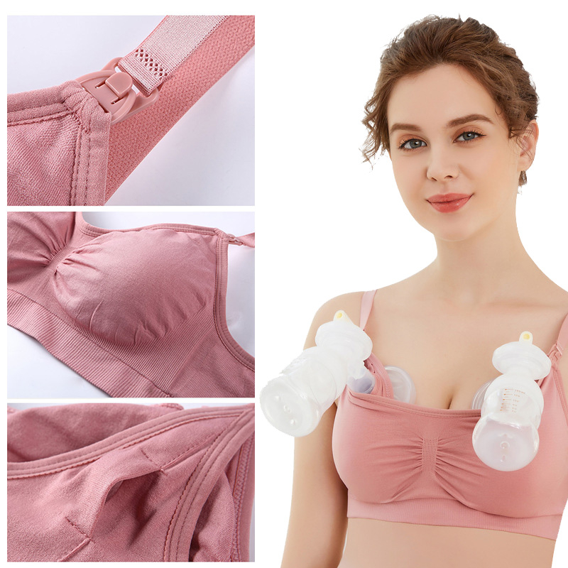 Handsfree Breast Pumb Bra Tanpa Kawat Bra Menyusui Nursing Bra Breastfeeding Maternity Bras 958