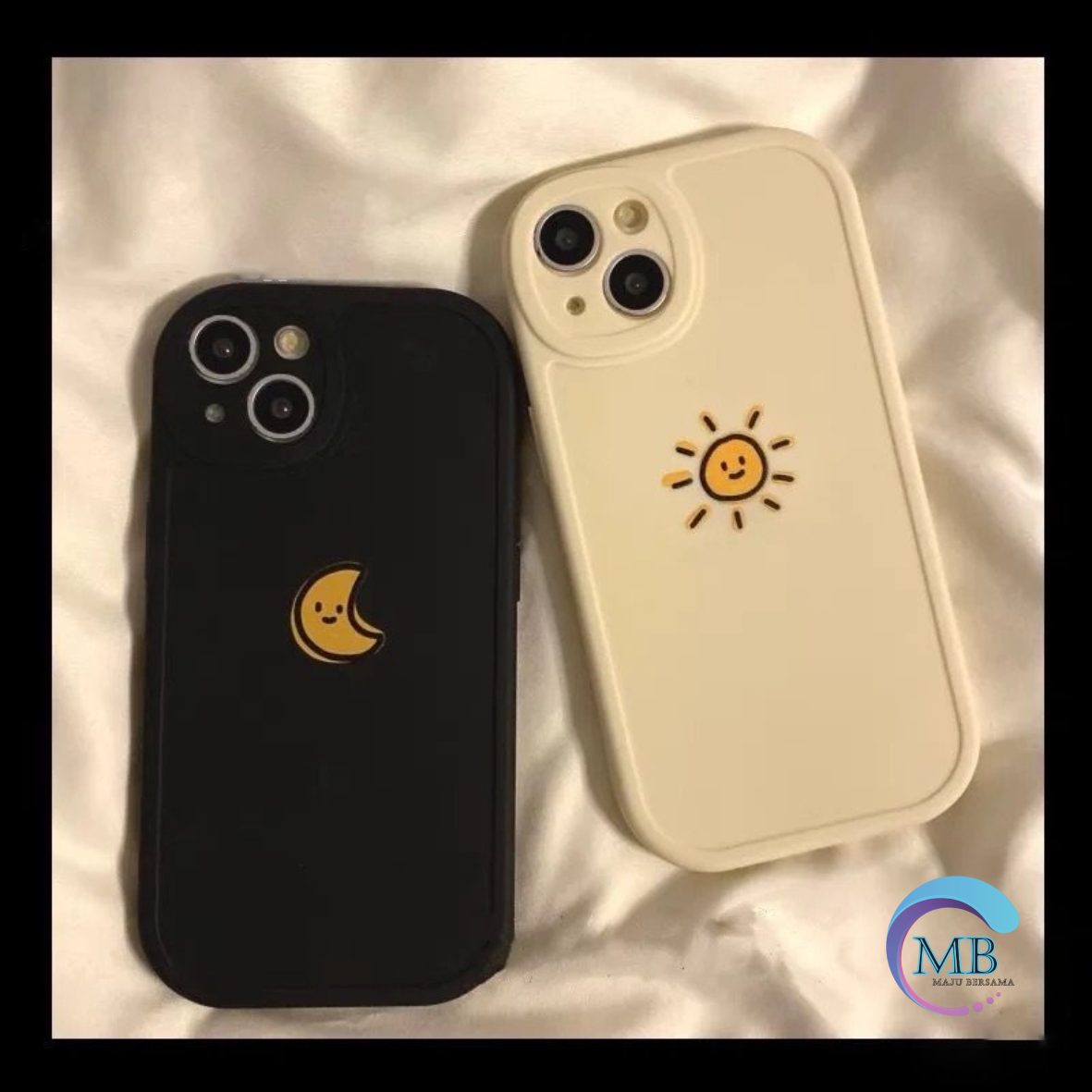 SS822 CASING SOFTCASE SILIKON COUPLES OVAL FOR XIAOMI REDMI A1 A2 4A 5A 5+ 6A 8 8A 9A 9C 10A 9T 10 10C C40 12C 11A 12T PRO MB4976