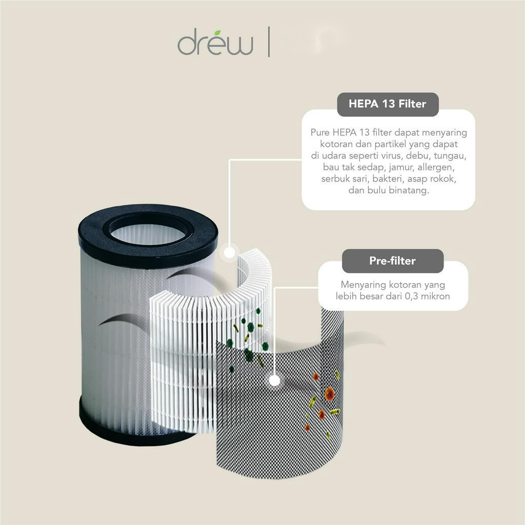 DREW AIR PURIFIER PURE ME / PURIFIER PORTABLE