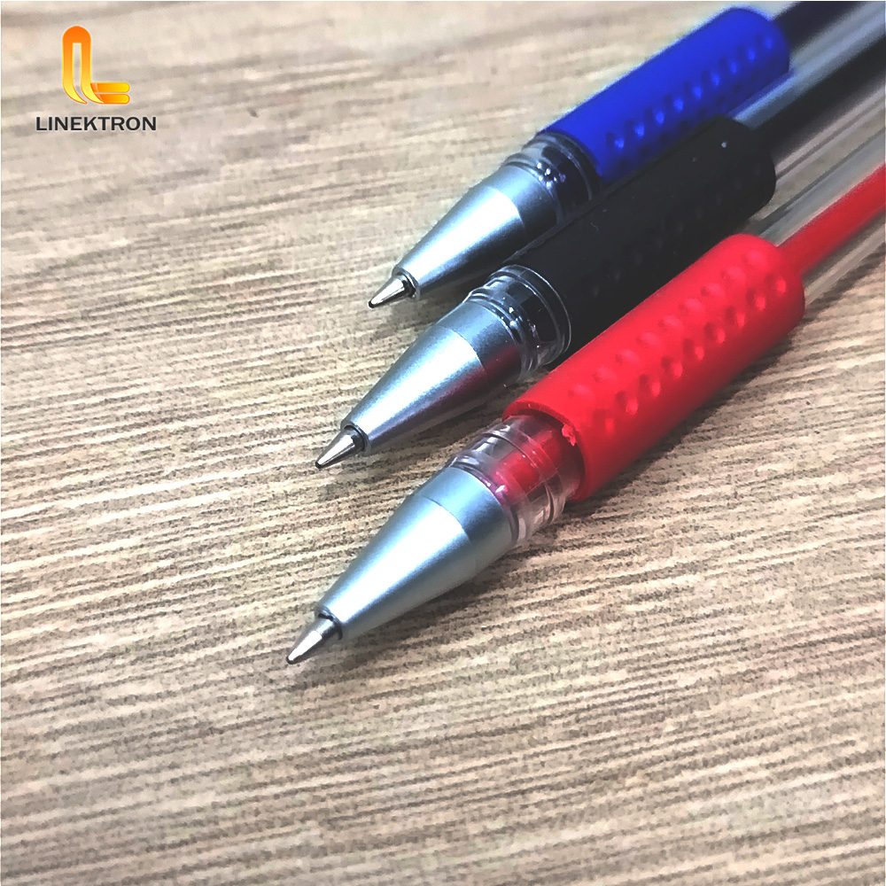 PULPEN TINTA CAIR STANDART / PEN CAIR ALAT TULIS KANTOR MERAH HITAM BIRU