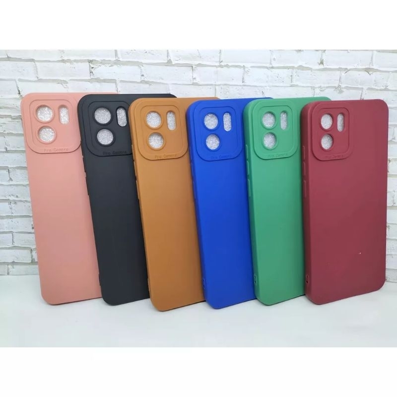 Soft case/slikon/kondom/case terbaru TYPE HP REDMI A1 202 macaron pro camera/kamera