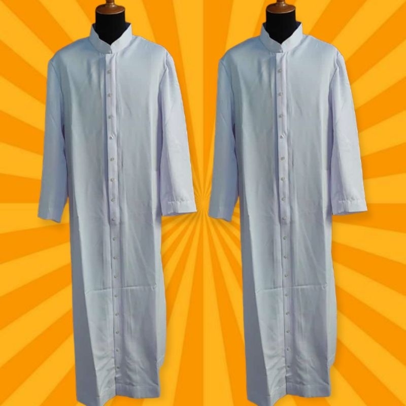 Jubah Putih/Kasula Romo Imam Katolik/Jubah/Alba Putih