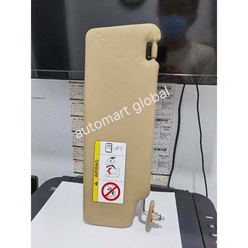 Sun visor Brio Mobilio brv set 2pc original