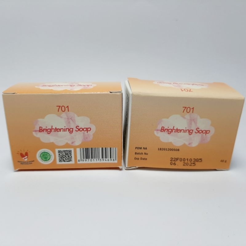 SABUN BRIGHTENING 701 ORANGE BPOM - 40gr