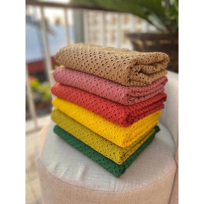 Yukakebaya || Kain Katun Bordir Embrodeiry