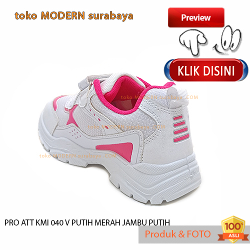 Sepatu anak sepatu sekolah sneakers kets velco PRO ATT KMI 040 V