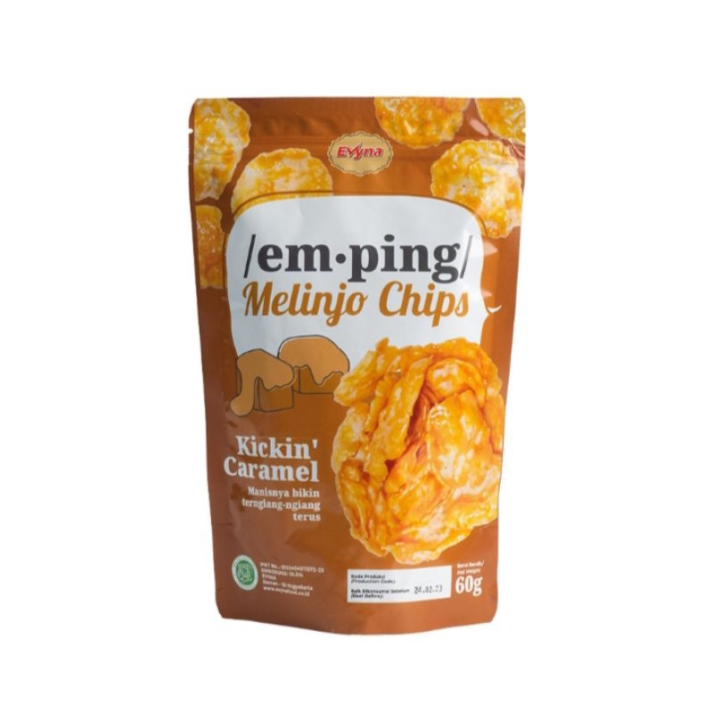 

Evyna Emping Keripik Melinjo Kickin Caramel-Sweet Minang 60g