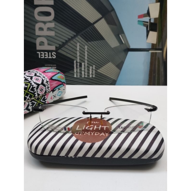 Kacamata TAG HEUER C Flex Carbon Fiber Original Limited Edition